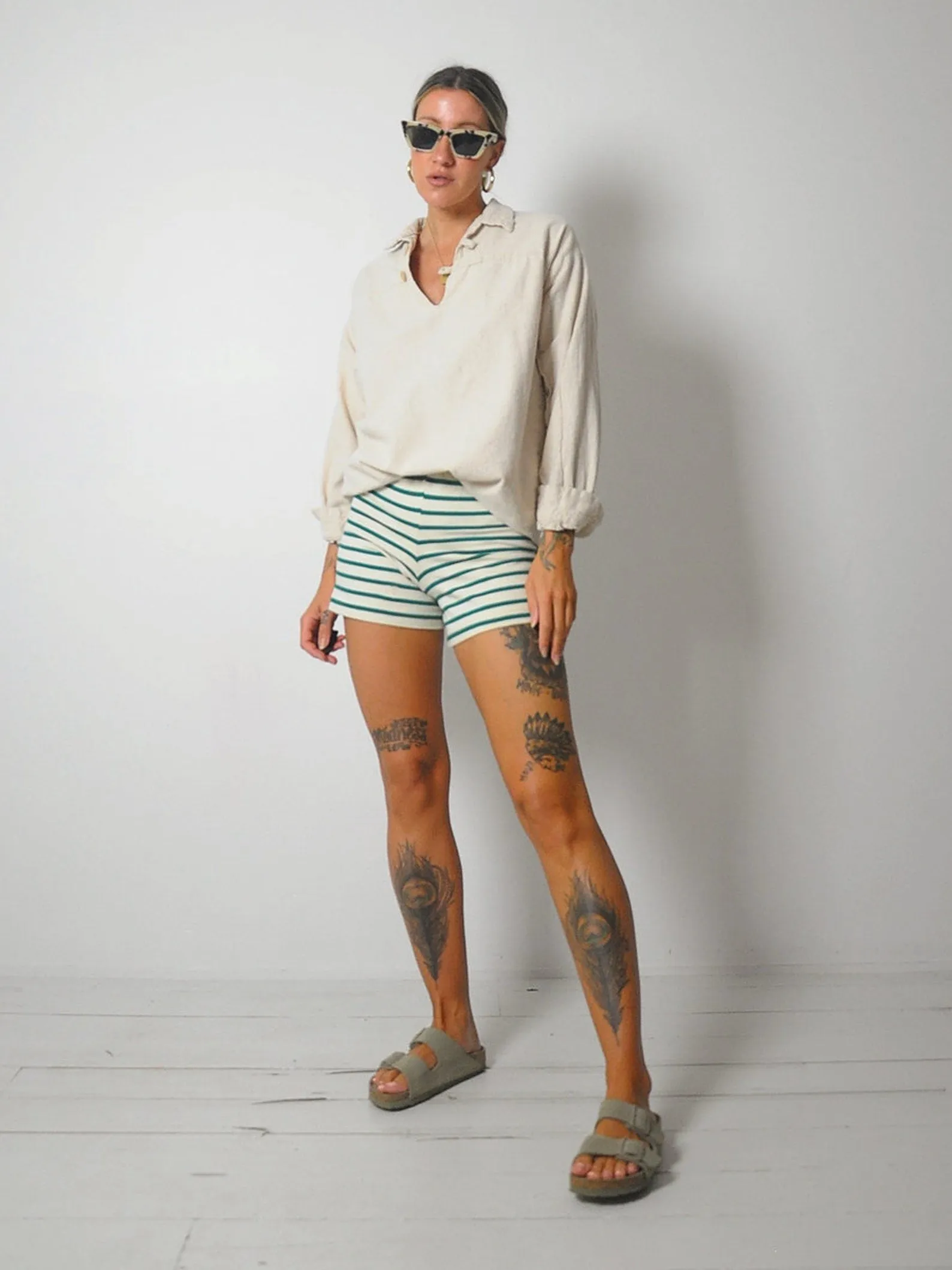 1970's Justine Flax Tunic
