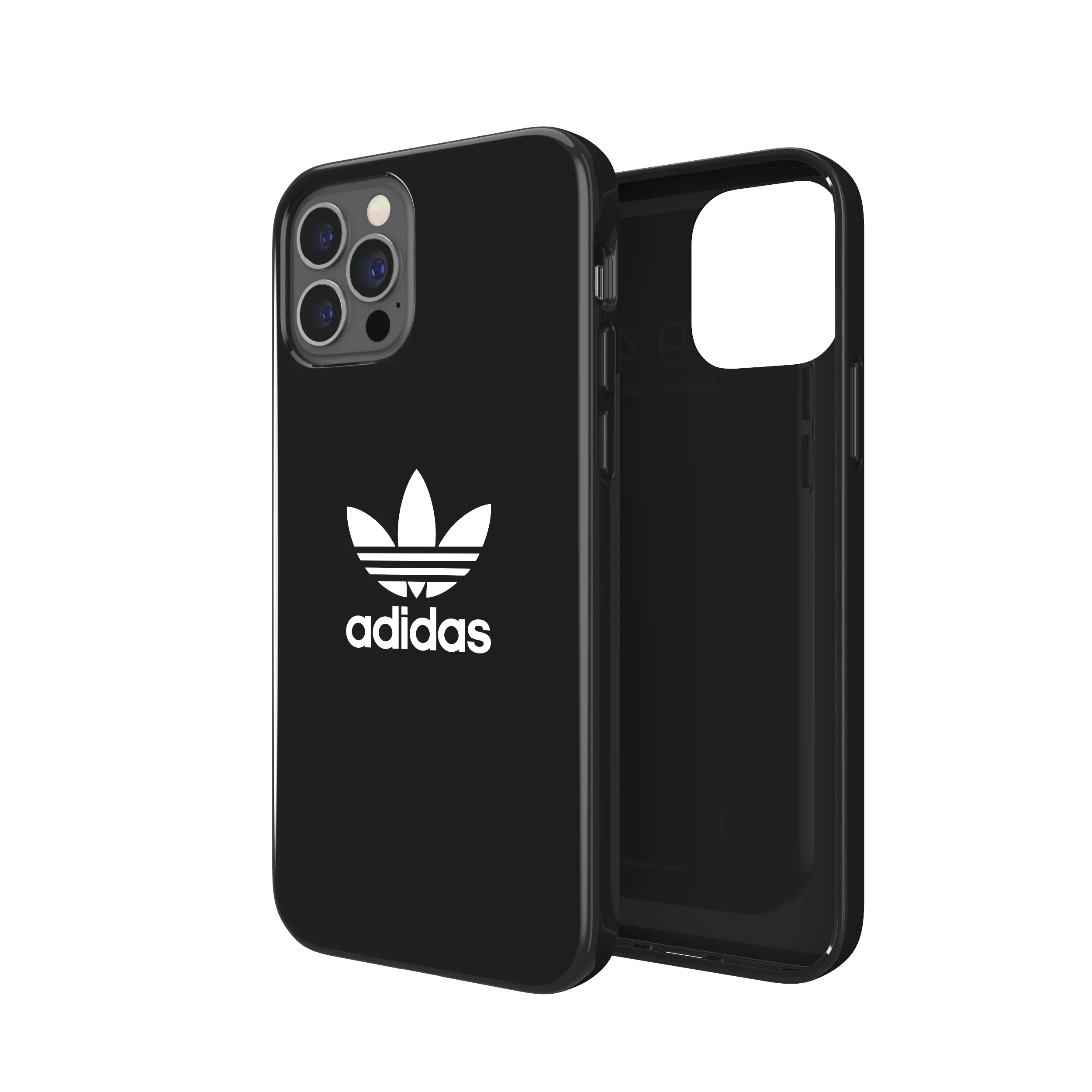 ADIDAS iPhone 12/12 Pro - Snap Trefoil Case - Black