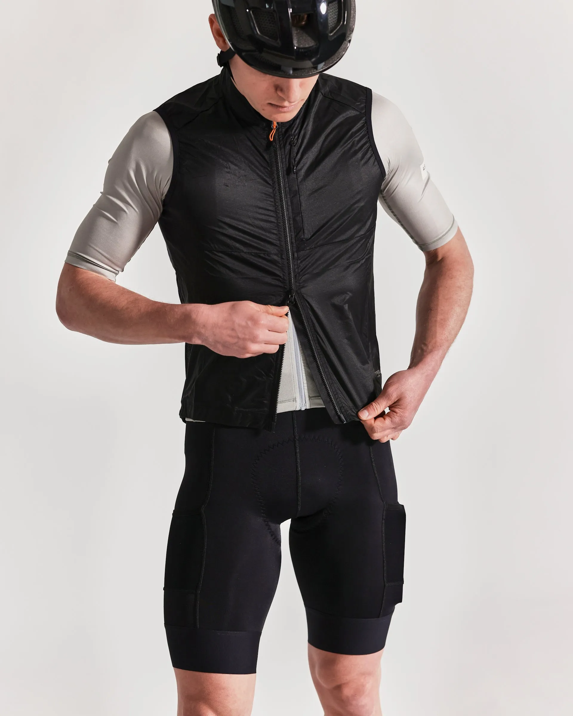 Albion All Road Men's Pertex Quantum Wind Gilet Black