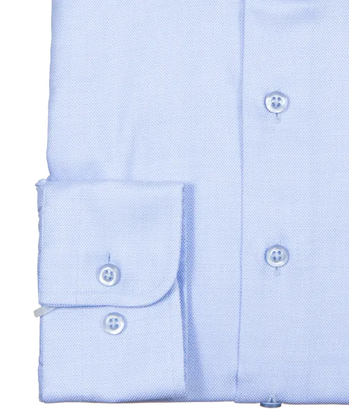 Angel Falls Blue Contemporary Fit Cotton Shirt