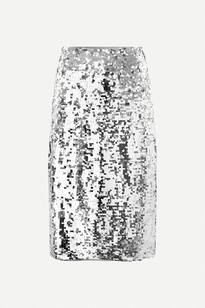 Angy Skirt 15036 Silver