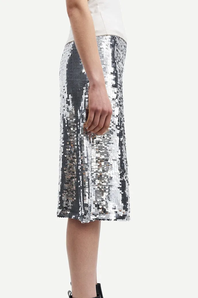 Angy Skirt 15036 Silver