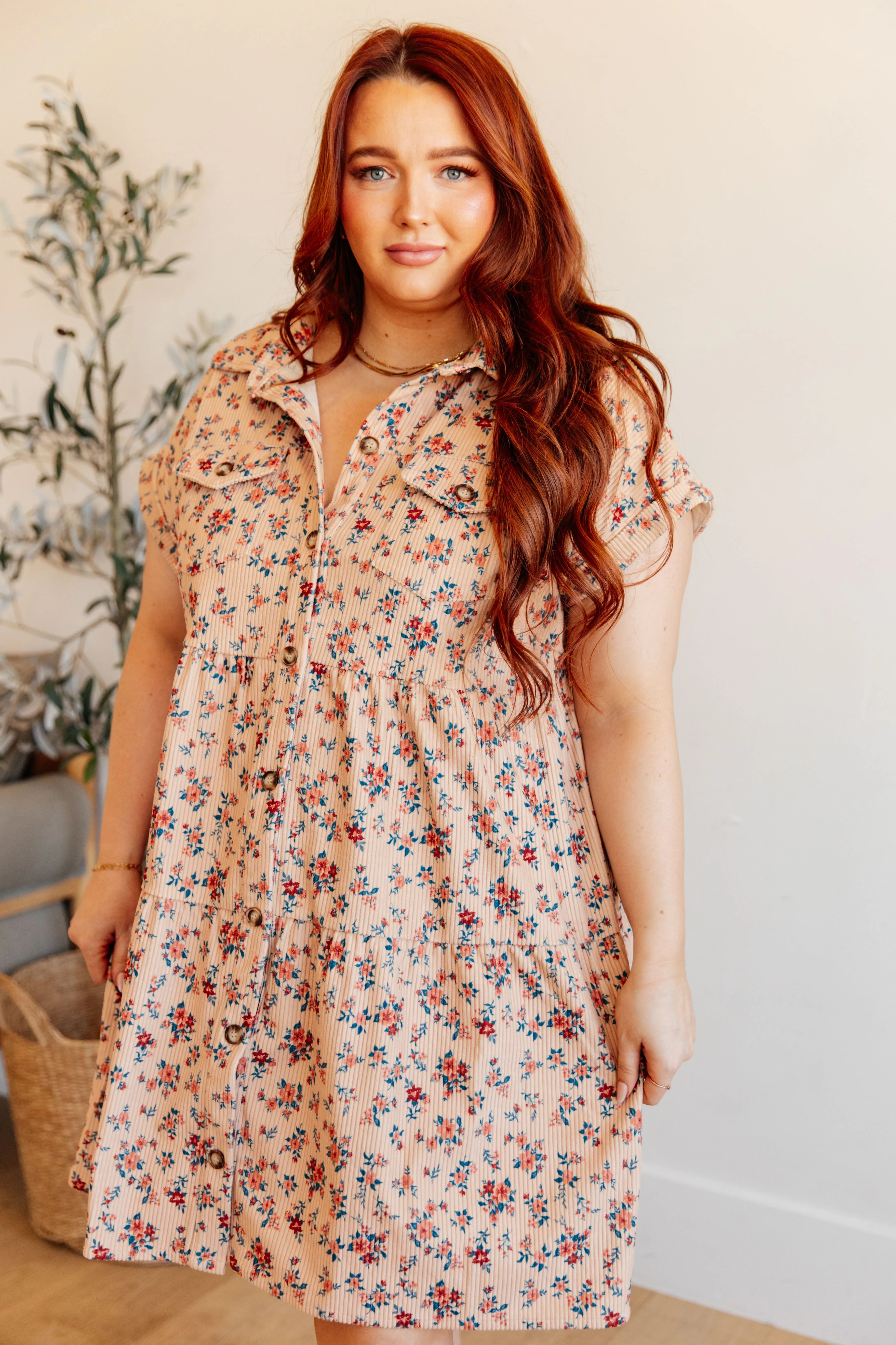 Anywhere You Go I'll Be Collared Dress - Andree By Unit
