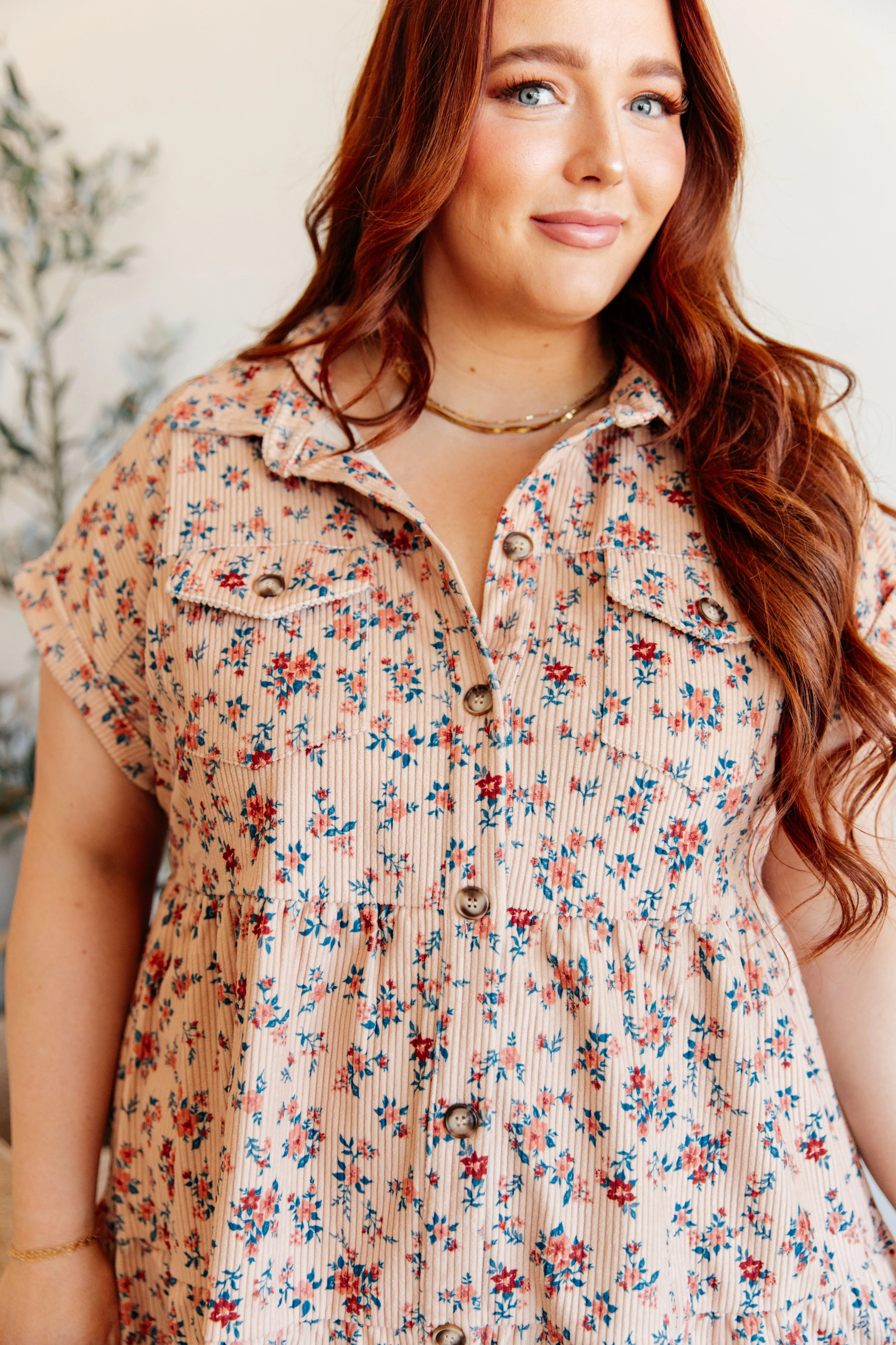 Anywhere You Go I'll Be Collared Dress - Andree By Unit