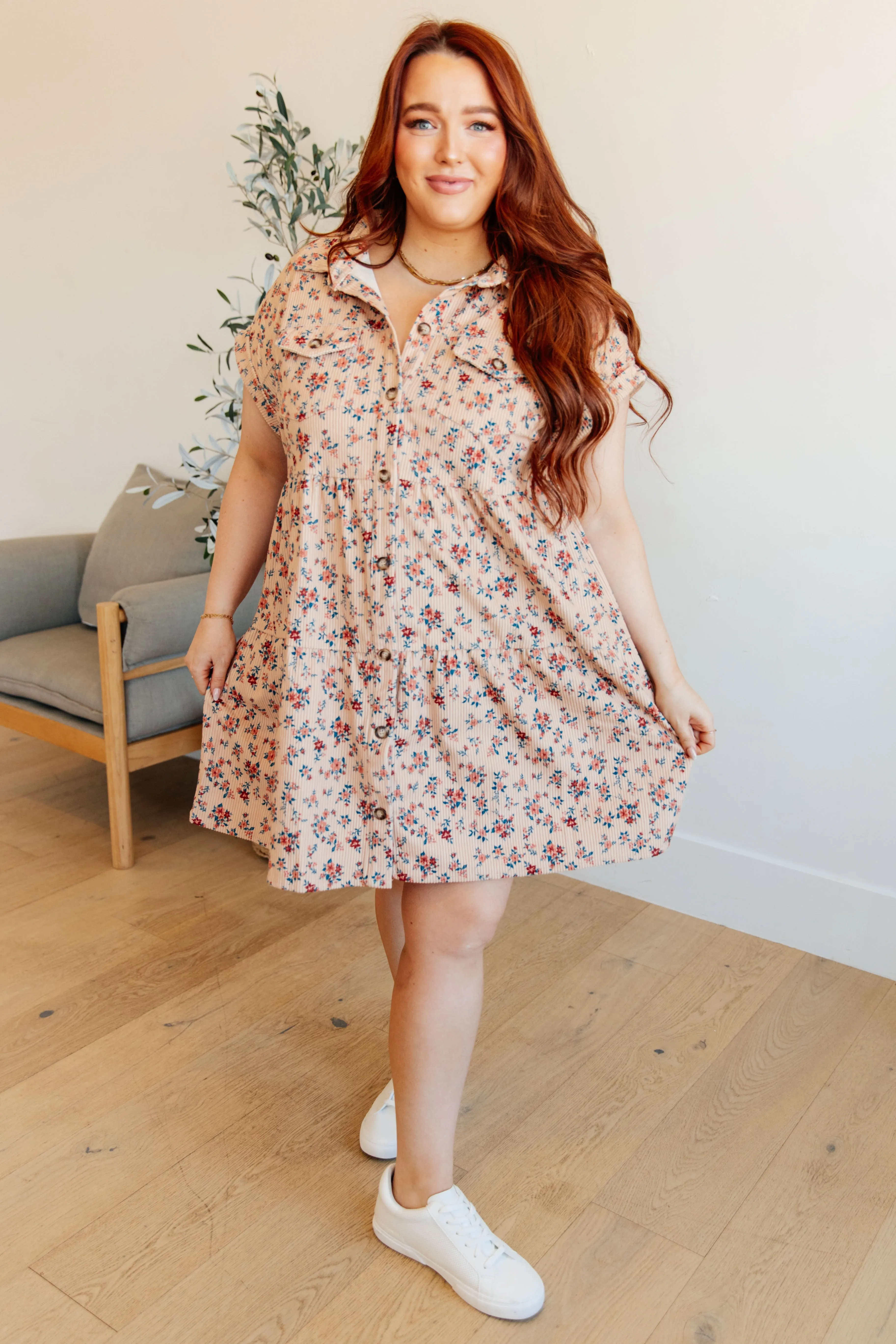 Anywhere You Go I'll Be Collared Dress - Andree By Unit