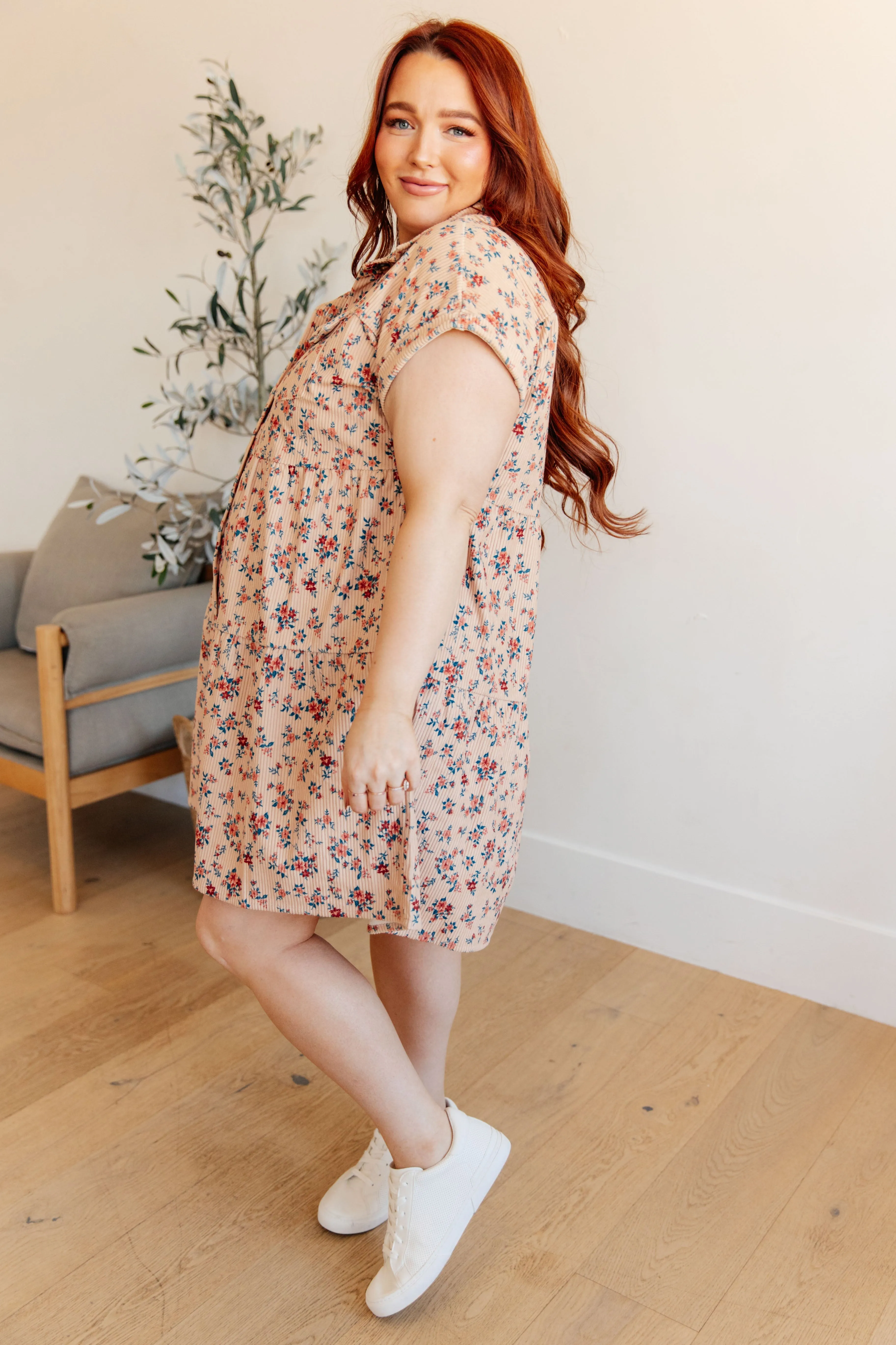 Anywhere You Go I'll Be Collared Dress - Andree By Unit