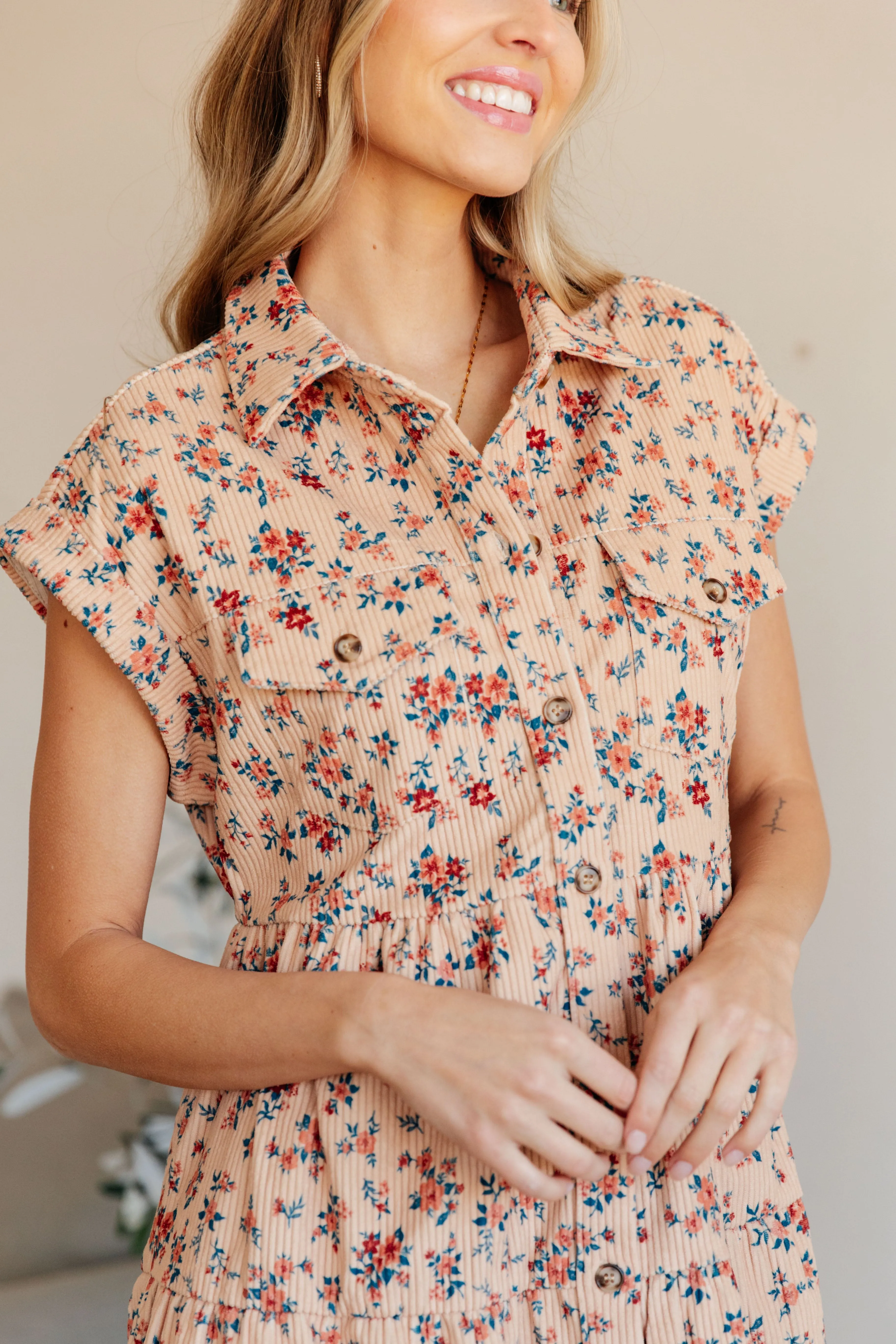 Anywhere You Go I'll Be Collared Dress - Andree By Unit