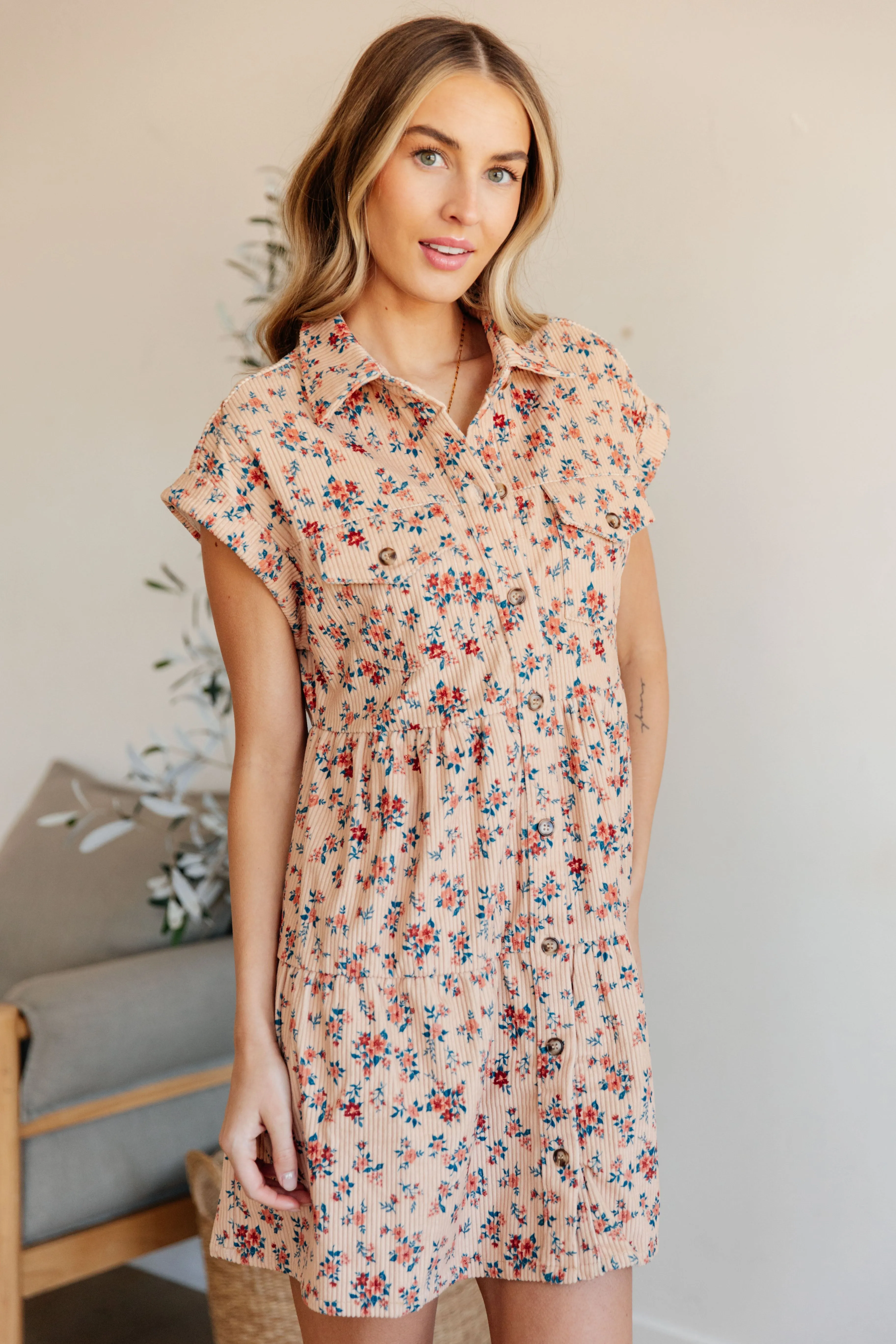 Anywhere You Go I'll Be Collared Dress - Andree By Unit