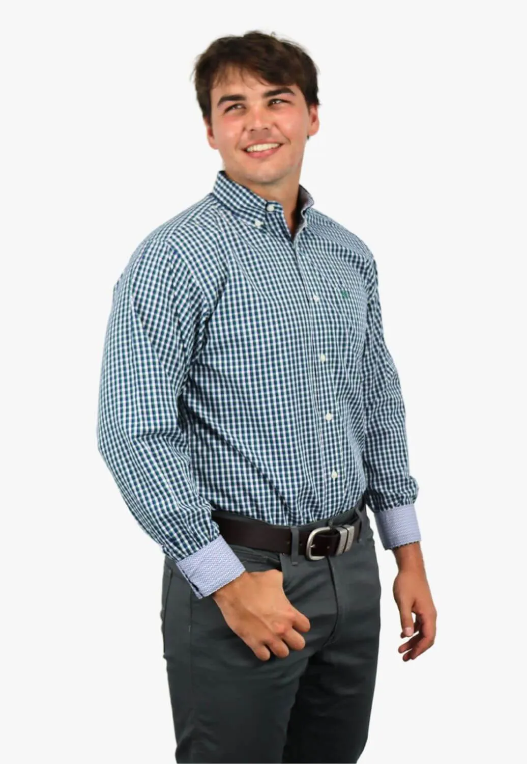 Ariat Mens Seamus Fitted Long Sleeve Shirt