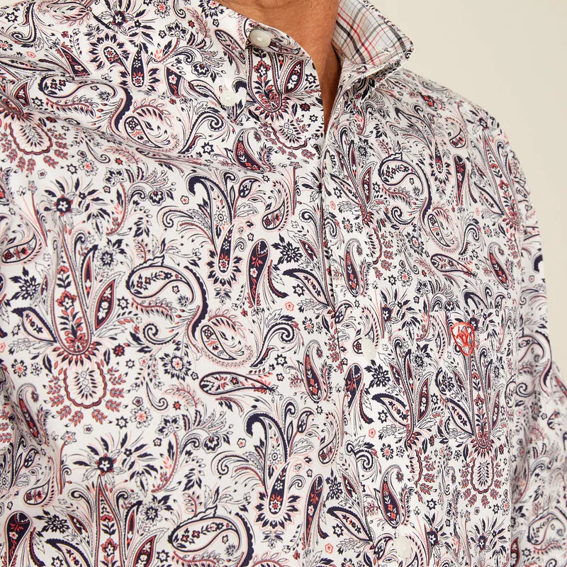 Ariat Wrinkle Free Whitaker Shirt in Peabody
