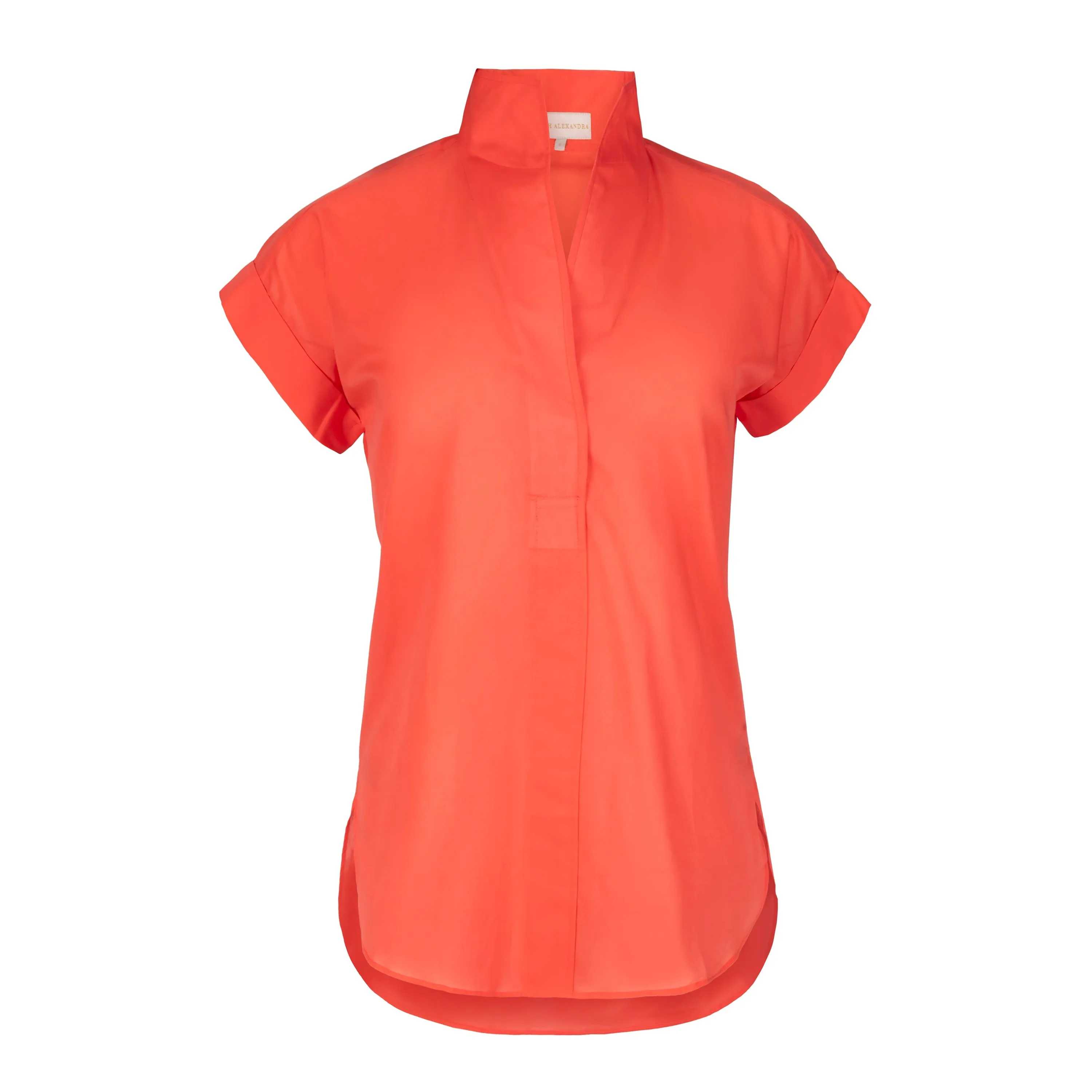 CAP SLEEVE: CORAL QUEEN
