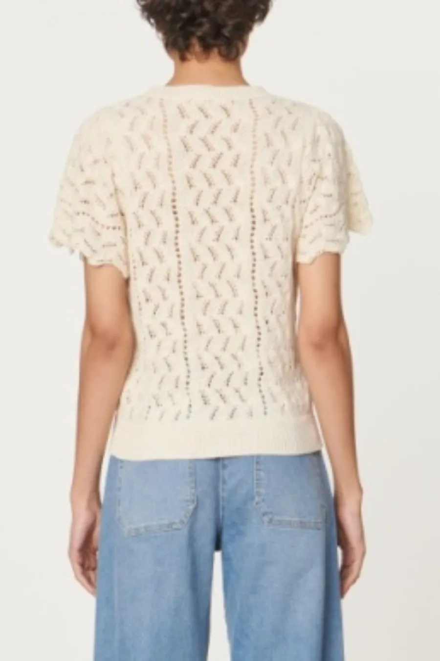 Charlotte Gilet Ecru