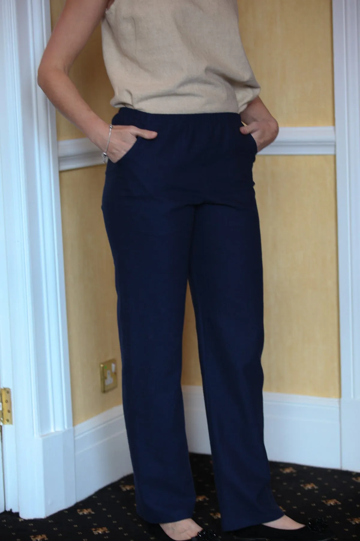 Cove Linen/Cotton Trousers in 9 Colours