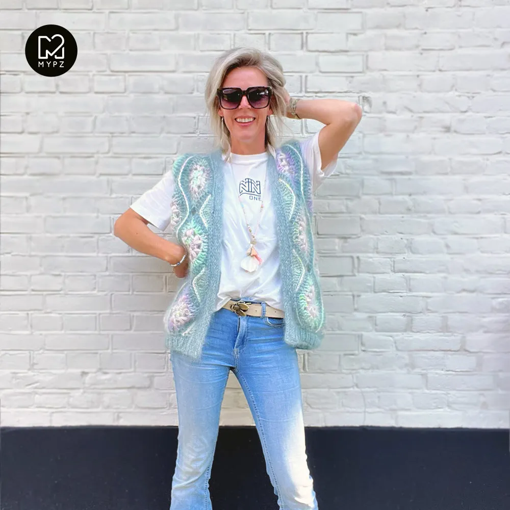 Crochet pattern - MYPZ Masterpiece Gilet Greeny (ENG-NL)