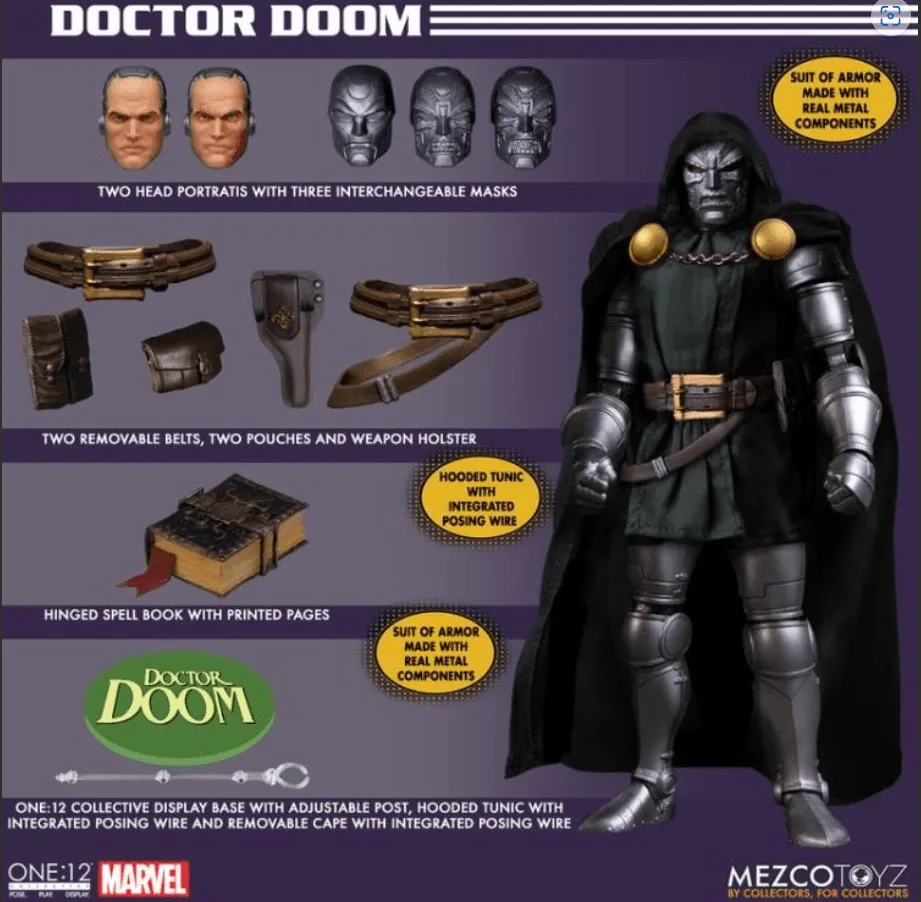 Doctor Doom One: 12 Collective Action Figure