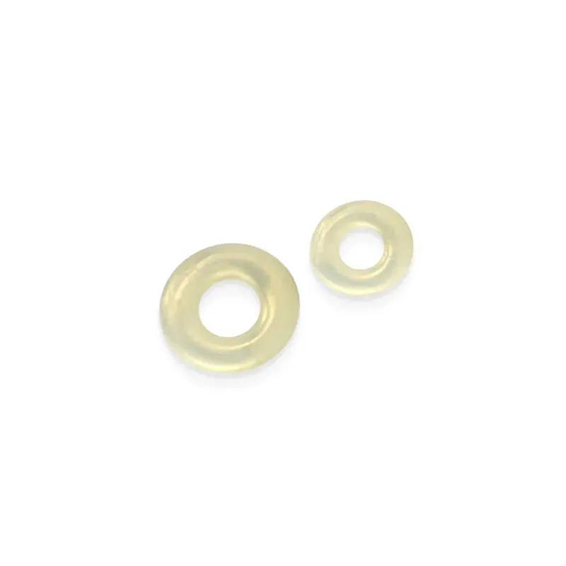 Fantasia - Double Stack - Amber - Amber Cock Rings - Set of 2 Sizes