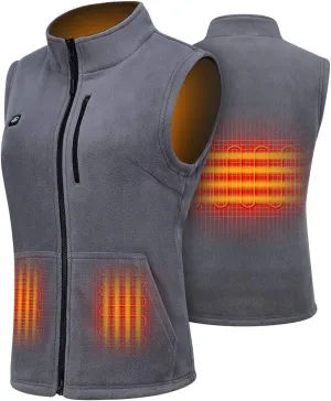 Gilet chauffant pour femme lavable avec batterie | Fitnessterapy
