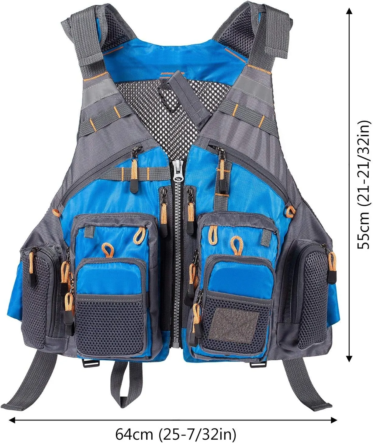 Gilet de pche  sangle rglable - Fitnessterapy