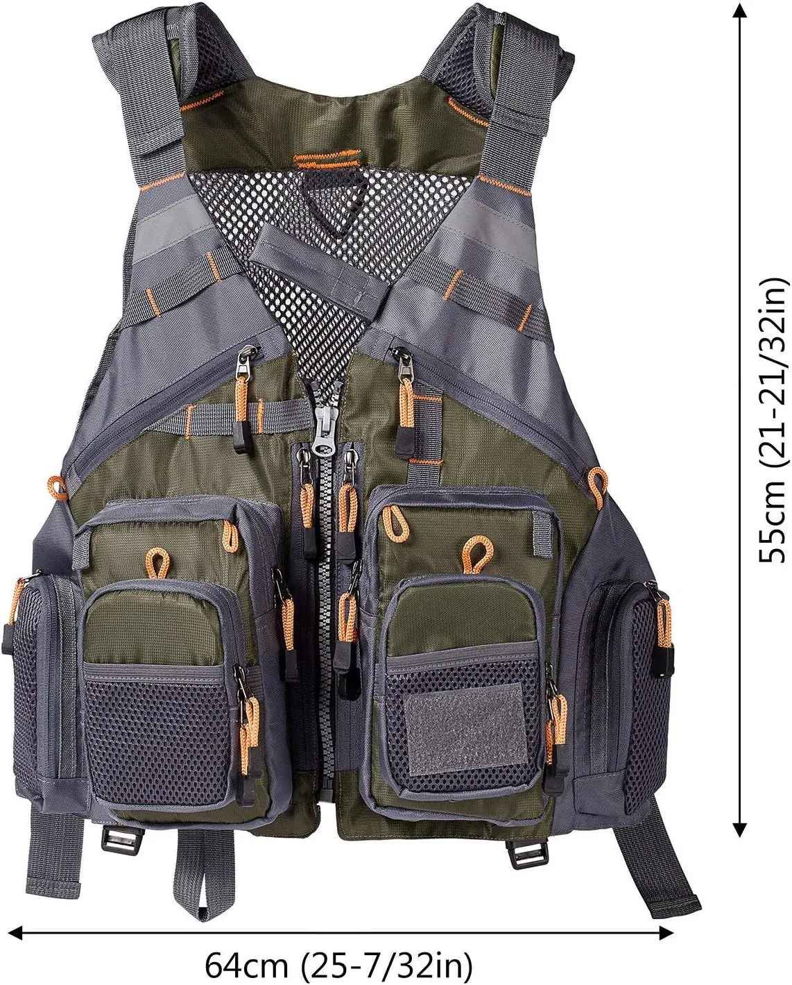 Gilet de pche  sangle rglable - Fitnessterapy