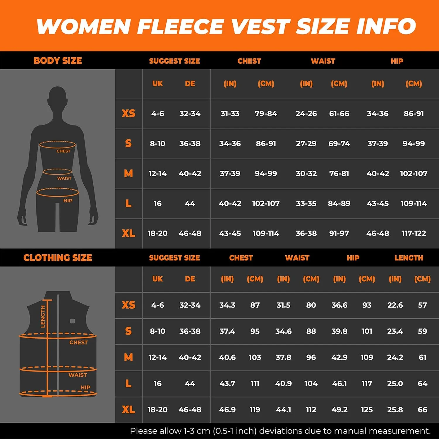 Gilet Polaire Chauffant Femme - Fitnessterapy