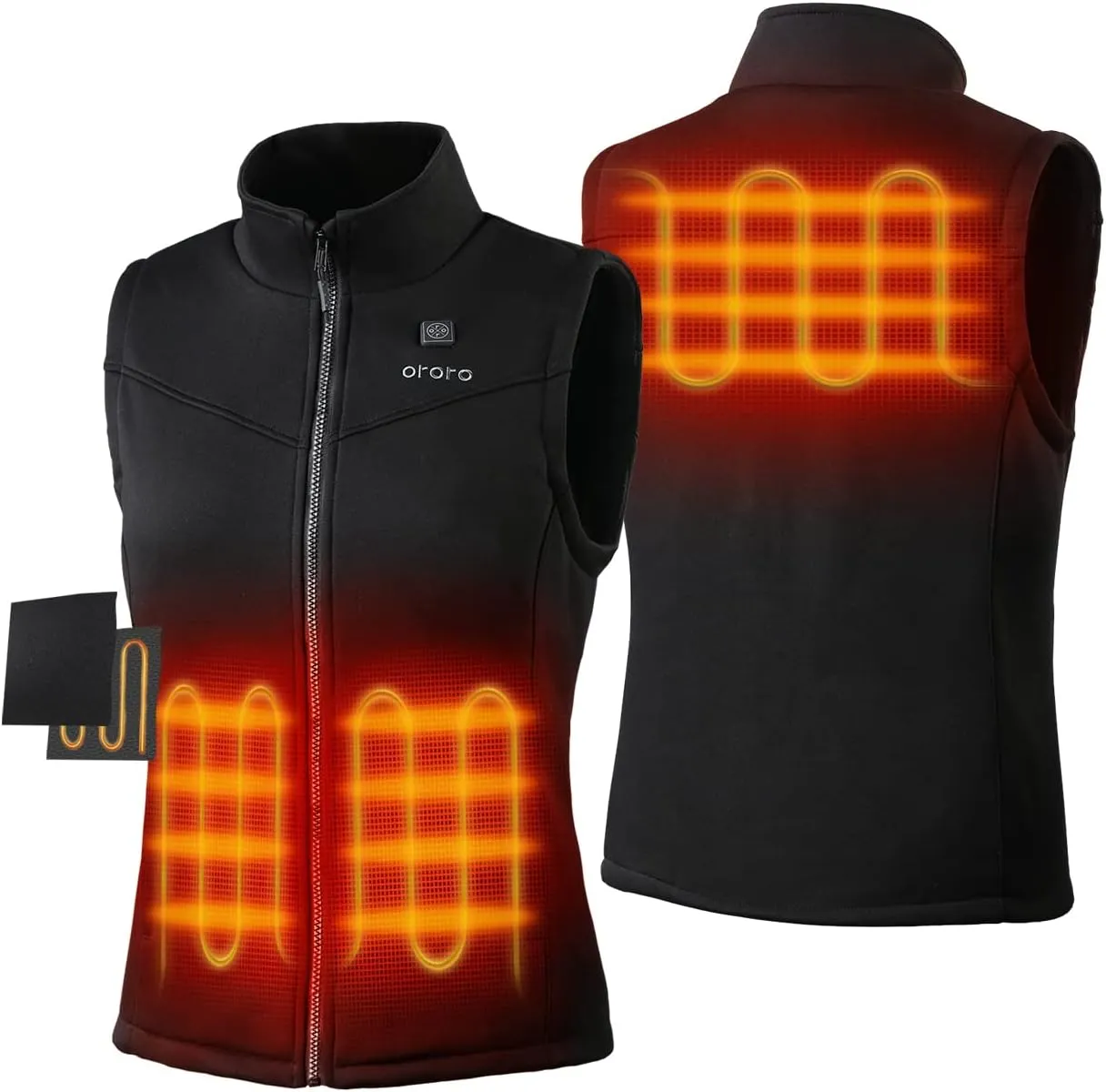 Gilet Polaire Chauffant Femme - Fitnessterapy