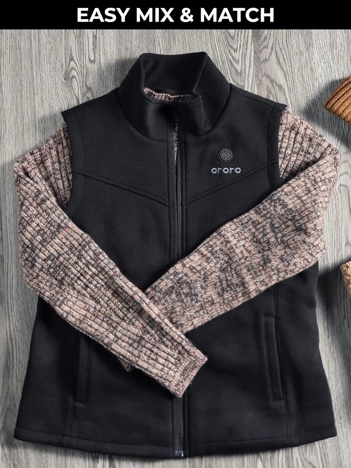 Gilet Polaire Chauffant Femme - Fitnessterapy