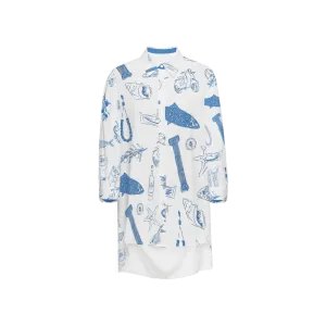 Greek Sardelles Women's Shirt-Wrinkle-Free Silky-like Elegance
