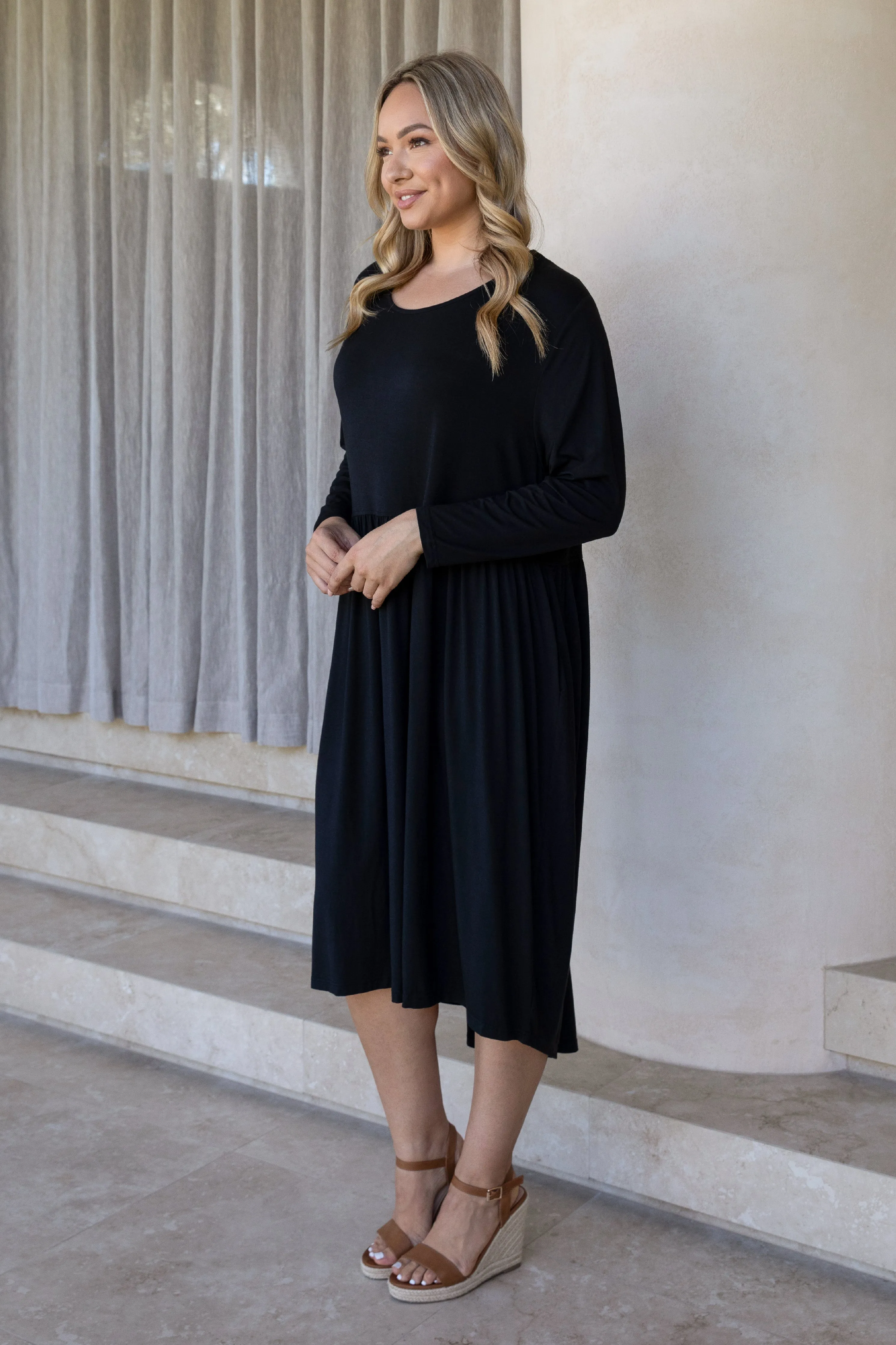 Juniper Dress | Black | FINAL SALE