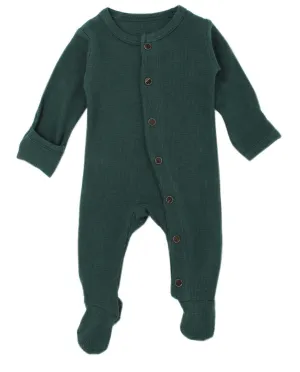 L’oved Baby - Organic Thermal Footie in Pine
