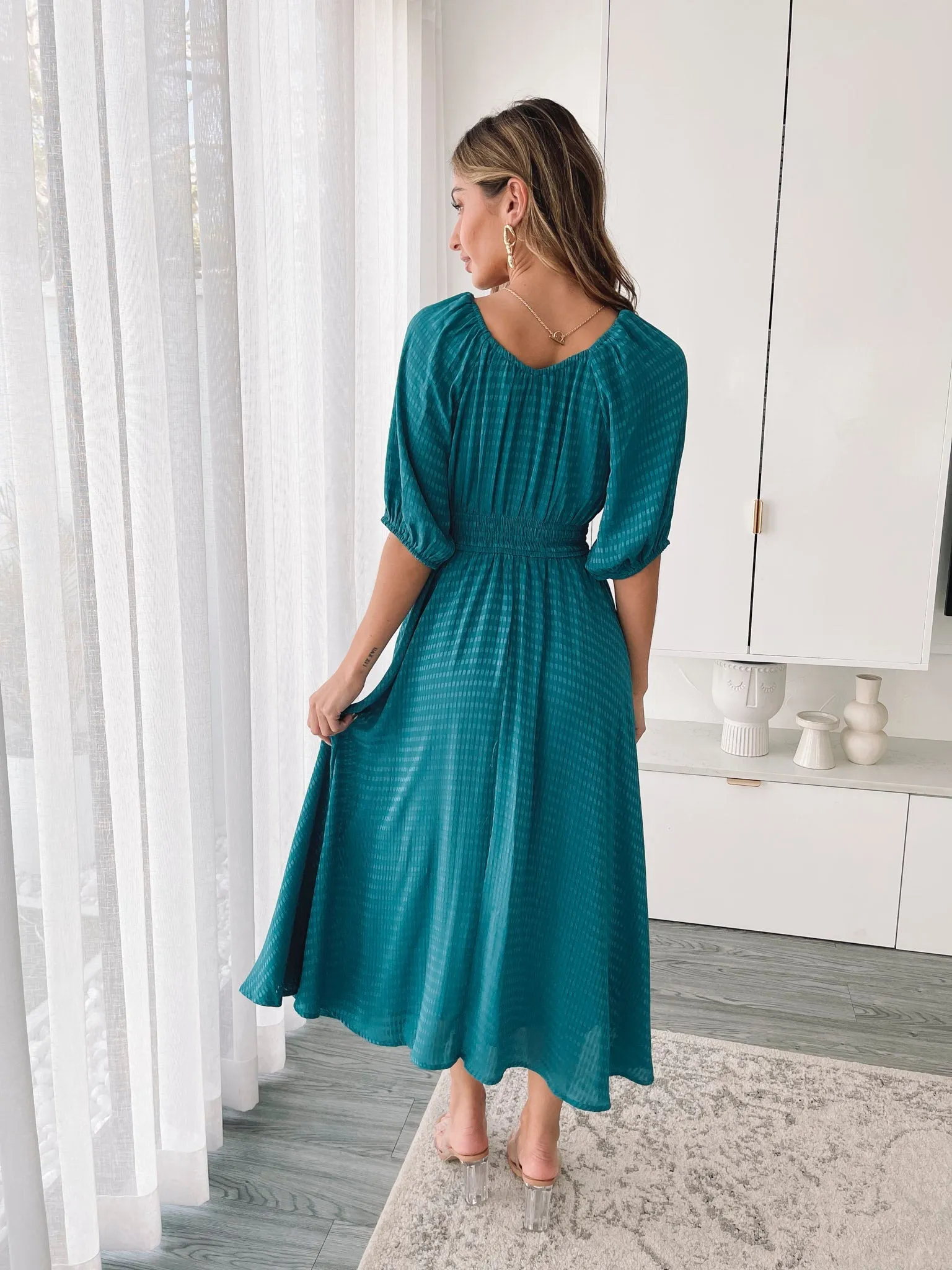 Marvey Dress - Teal