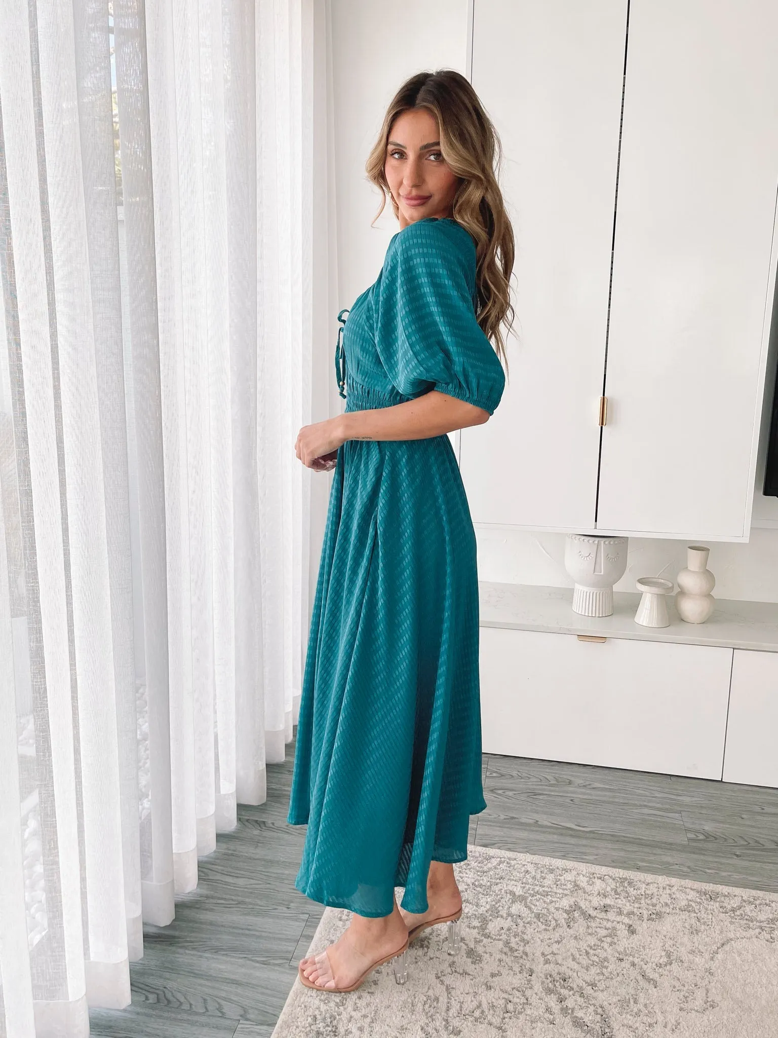 Marvey Dress - Teal