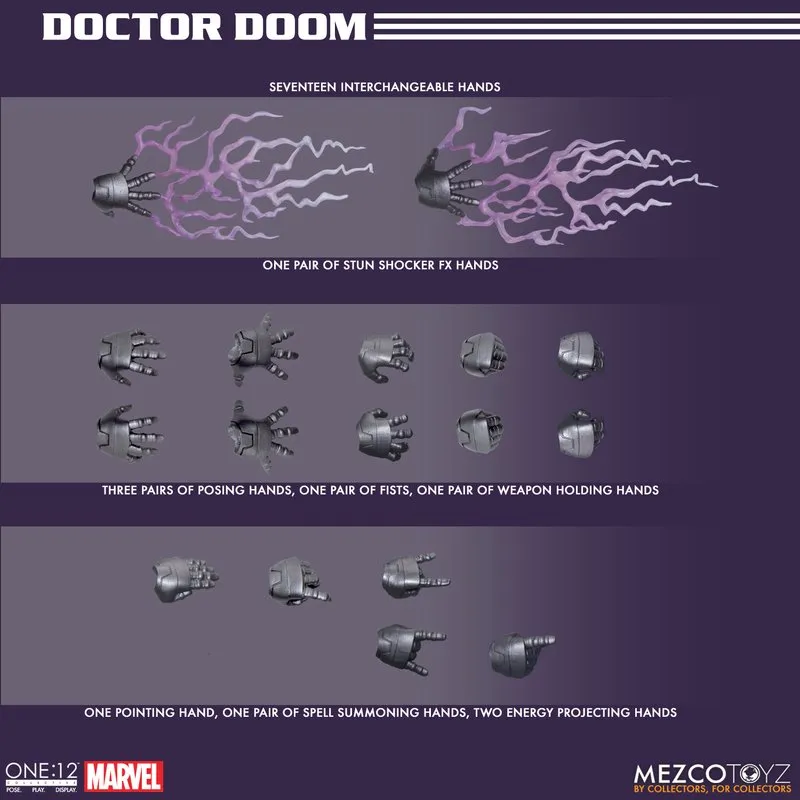 MEZCO One:12 Collective Doctor Doom Action Figure