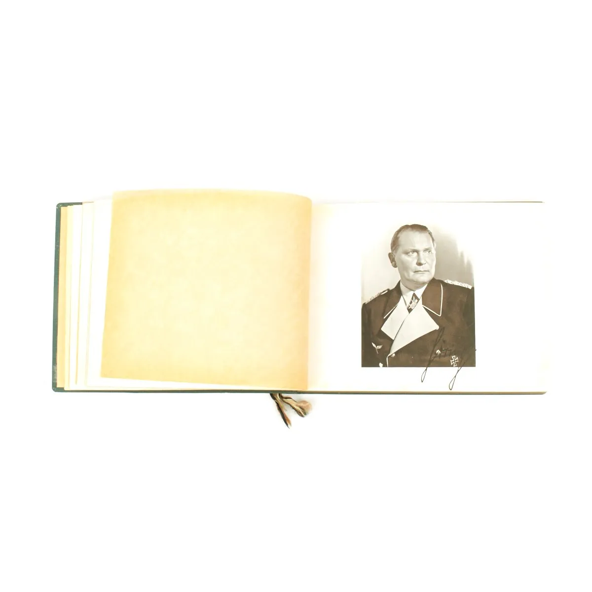 Original German WWII Heer Army 119 Infantry Regiment Marked Photo Album - 25 pages