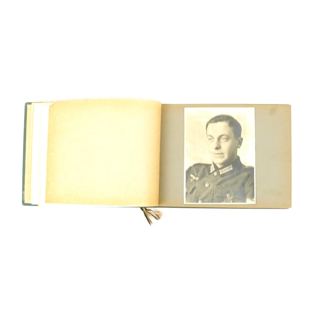 Original German WWII Heer Army 119 Infantry Regiment Marked Photo Album - 25 pages