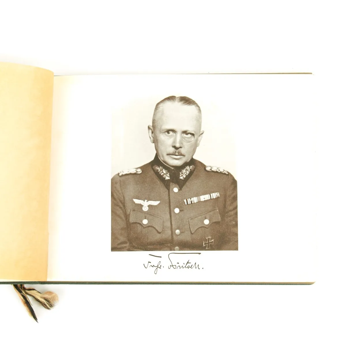 Original German WWII Heer Army 119 Infantry Regiment Marked Photo Album - 25 pages