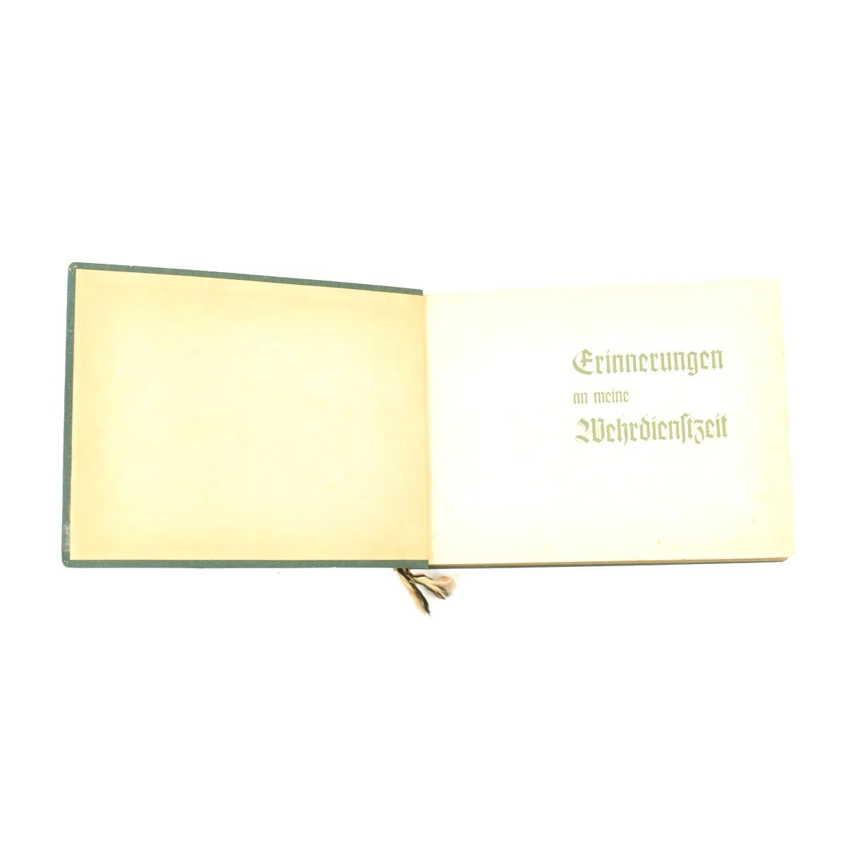 Original German WWII Heer Army 119 Infantry Regiment Marked Photo Album - 25 pages
