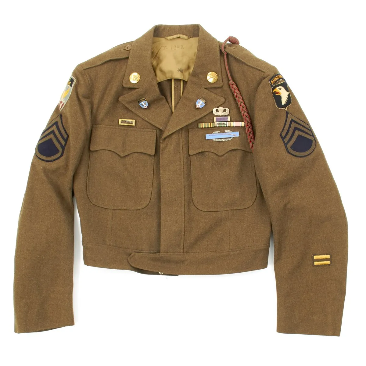 Original U.S. WWII 517th Parachute Infantry Combat Team Named Grouping - Operation Dragoon
