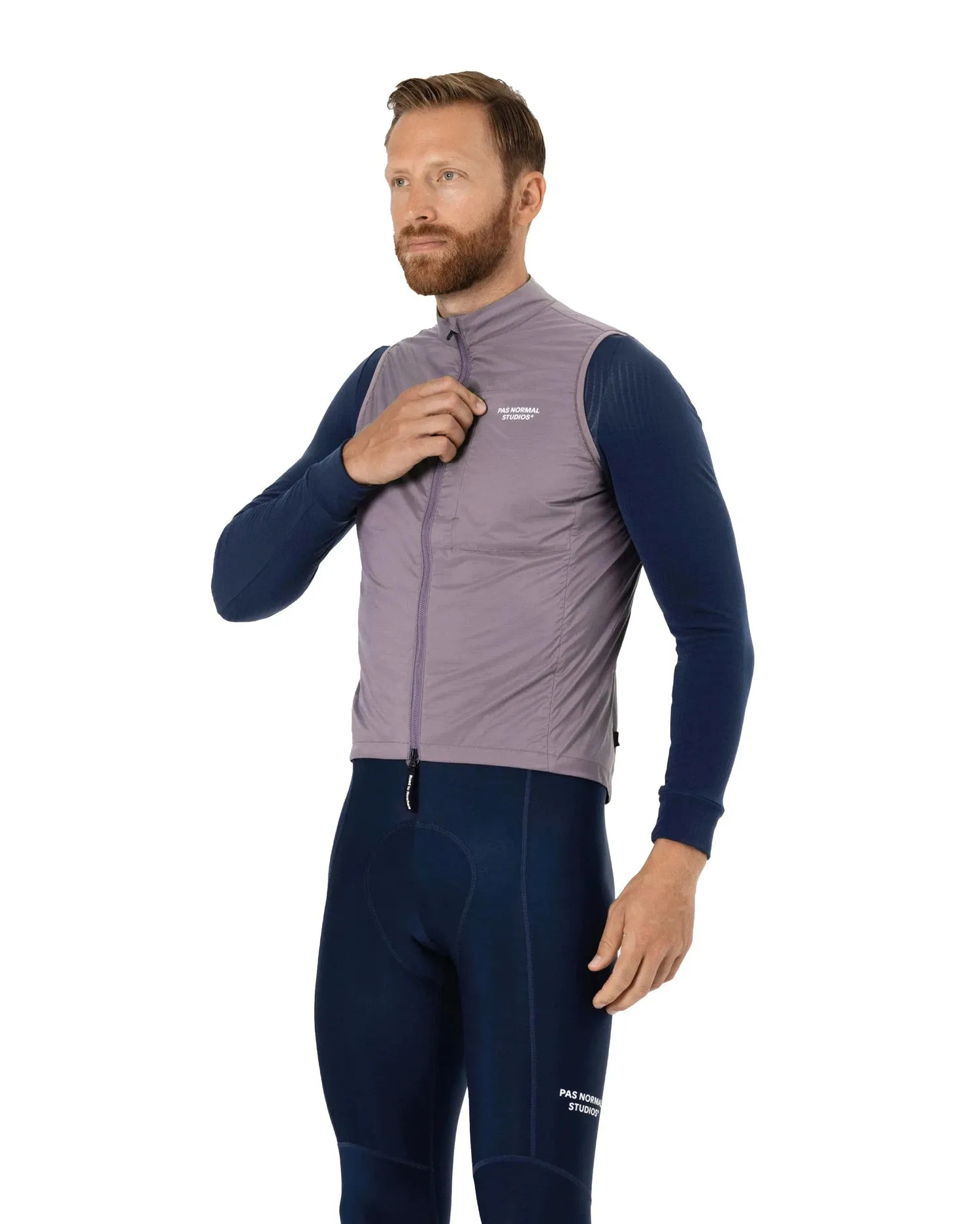 PAS NORMAL STUDIOS Essential Insulated Gilet AW22 - Dusty Purple