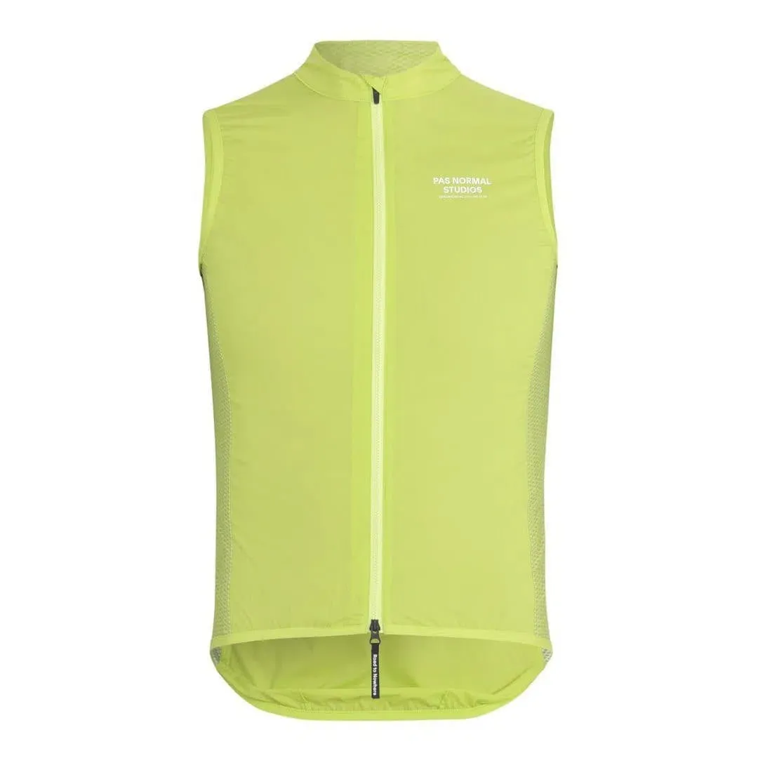 PAS NORMAL STUDIOS Stow Away Gilet - Bright Lime archived