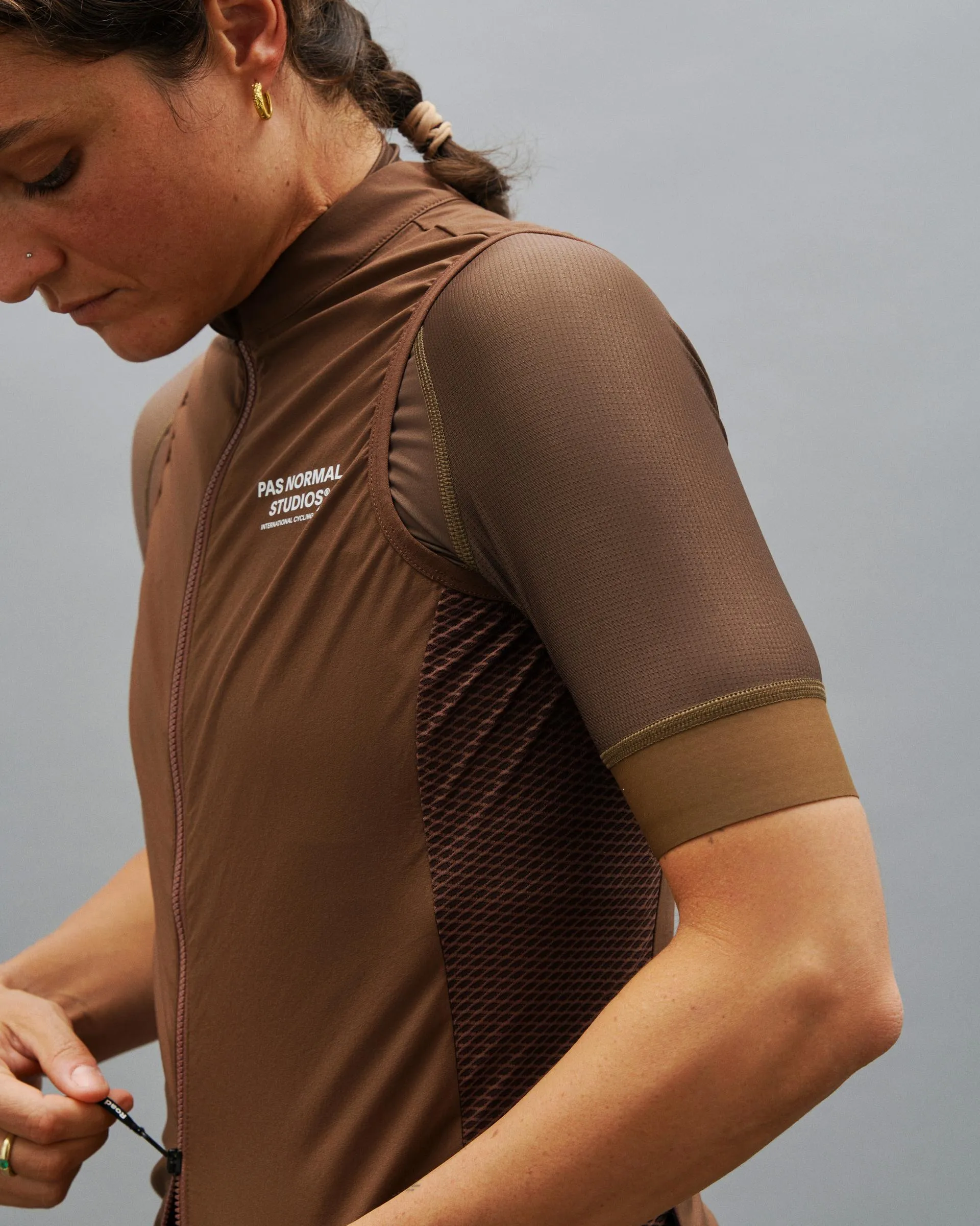 PNS Mechanism Women's Stow Away Gilet Bronze