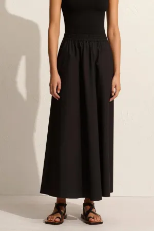 Relaxed Everyday Skirt Black