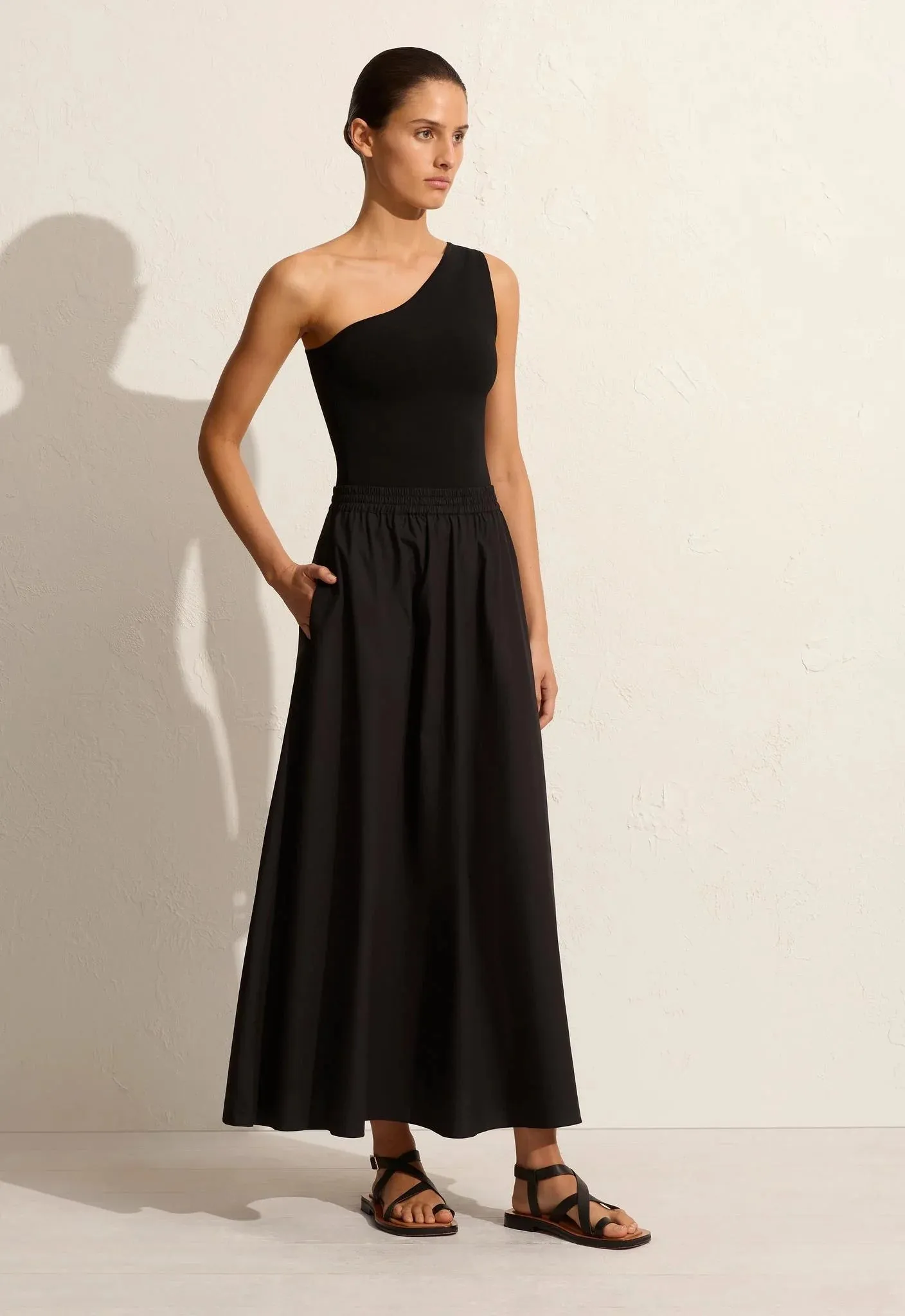 Relaxed Everyday Skirt Black