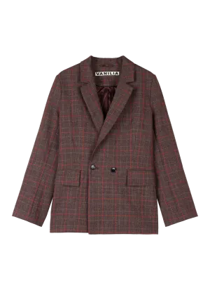 Strong checkered blazer