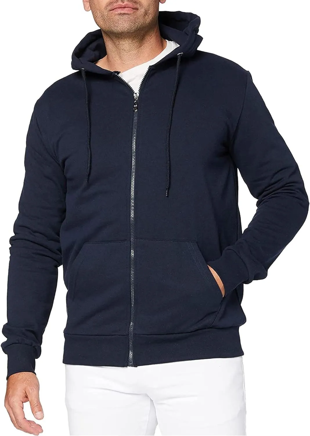 Sweat-Shirt  Capuche Homme Hyfresh Zipped  Confortable et Polyvalent | Fitnessterapy