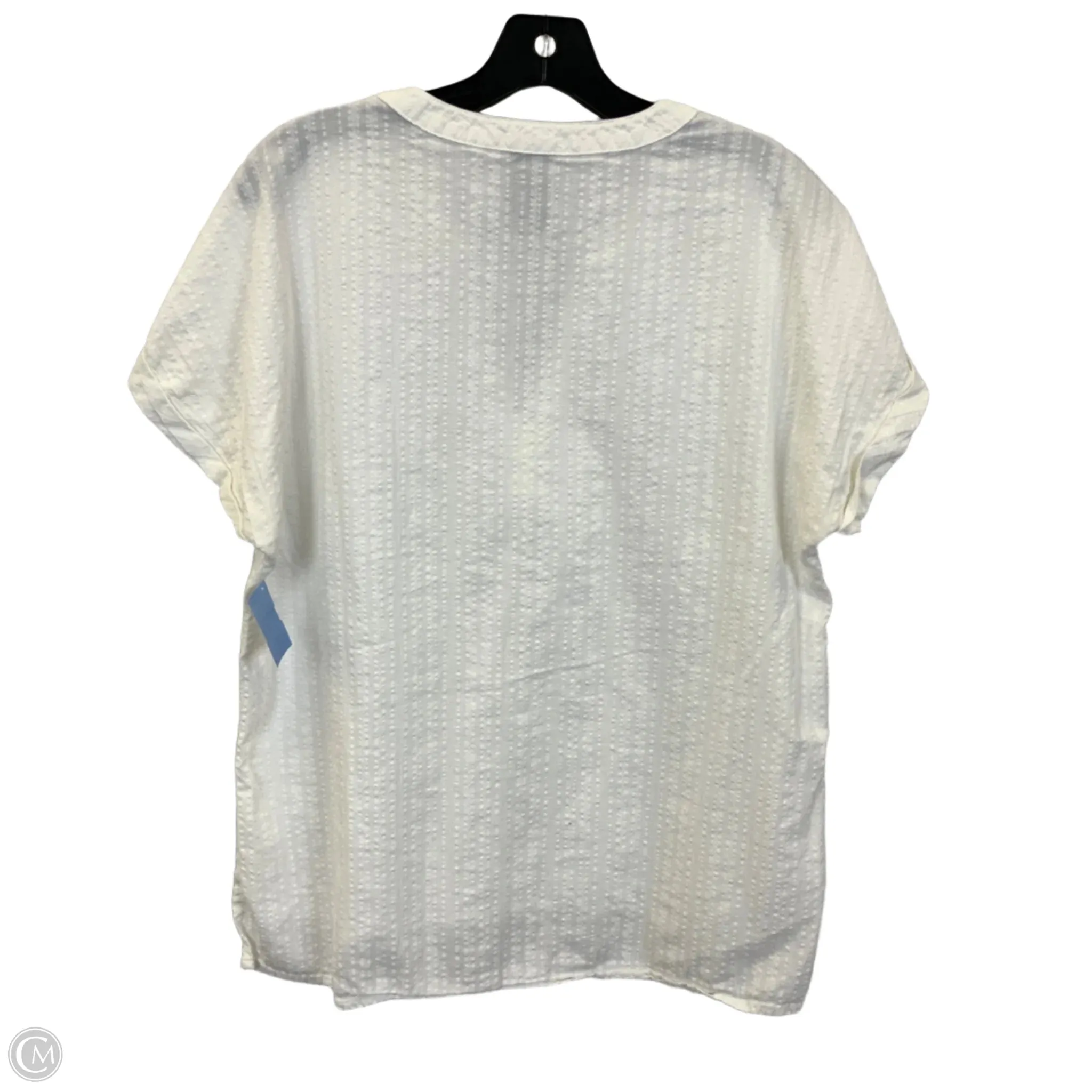 Tunic Sleeveless By Matty M In White, Size: M