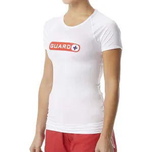 TYR Women's Guard Swim Top Short Sleeve Rashguard